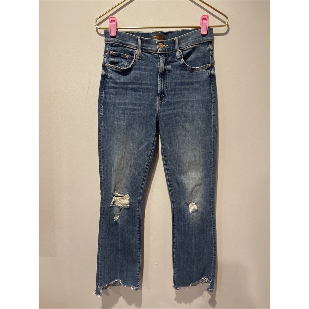 Mother The Insider Crop Step Chew in Dancing on Coals Sz 26